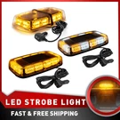 Hewworth Rooftop Truck Beacon Strobe Lights Bar 72 Leds Emergency Hazard. Fixed Price $26.99.