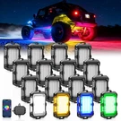 Mictuning Q2 Max Rgb+ic Rock Lights, 8-16 Pods Car Neon Accent Led Underglow Kit. Fixed Price $189.90.