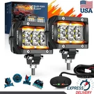 2-PACK 4 Inch Led Work Light Bar With Spot Beam & Wiring For Off-road. Fixed Price $62.99.