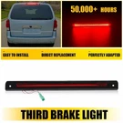 Red Brake Center High Mount Stop Light For Buick Terraza Chevrolet Venture Exd. Fixed Price $27.54.