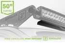 Zroadz Z330050C 50" Led Light Bar Curved Noise Cancel Universal Wind Diffuser. Fixed Price $137.47.