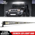 50'' Slim Led Light Bar Spot Flood Offroad Driving Lamp For Jeep Polaris Utv 4WD. Fixed Price $71.98.