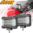 2X 4" Led Cube Work Light Bar Side Shooter Pods Driving Reverse Off Road 4WD Utv. Fixed Price $13.49.
