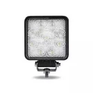 Universal White Square Flood Work Light-clear Lens-black Housing. Fixed Price $105.14.