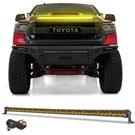 For Toyota 14-21 Tundra 40" Led Hood Bulge Kit Slim Single Row Amber Light Bar. Fixed Price $99.95.