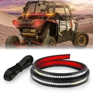 Mictuning Utv/atv Led Tail Light Strip Amber Turn Signal Red Brake Running. Fixed Price $24.50.