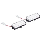 Heise Municipality HE-MUSTR-G2W White Grille Strobe Light Kit 8 Led, 2-PACK. Fixed Price $100.00.
