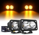 Nilight 3INCH Amber Led Pods 2PCS 10W Super Spot Fog. Fixed Price $38.55.