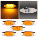 New 5X 6.5" 16LED Amber Side Marker Clearance Light Fits Freightliner Bezel. Fixed Price $30.99.