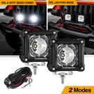Auxbeam 3INCH Led Cube Pods Work Light Bar Spot For Jeep Wrangler Jk Tj Yj Cj Lj. Fixed Price $79.99.