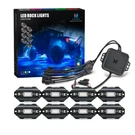 Mictuning C1 Rgbw Led Rock Lights, 8 Pods Multi-color Offroad Underbody Kits. Fixed Price $109.90.
