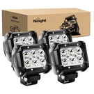 Nilight Led Pods 4PCS 18W 1260LM Spot Bar Driving Fog. Fixed Price $40.99.