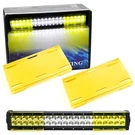 2PC 6" Bright Yellow Colored Double-row Led Light Bar Lens Protective Covers. Fixed Price $10.99.