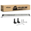Nilight Slim Bar 21 Inch 52LED Single Row Spot Flood Combo Fog. Fixed Price $32.99.