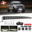 Roof Curved 50" Led Light Bar Spot +wire Fit 2015-2023 Ford F150 F250 F350 F450. Fixed Price $134.99.