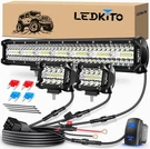 Inch Led Light Bar And Pods 20IN+2PCS 4IN Kit. Fixed Price $84.64.