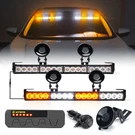 Xprite Pair 17" Led Windshield Strobe Light Bar Emergency Warning W/ Controller. Fixed Price $54.17.