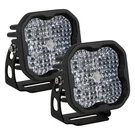 Stage Pro Series Standard 3" 2X36W Square Flood Beam Led Lights, Red. Fixed Price $399.95.