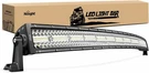 Nilight 42 Inch Led Bar 320 Chips 11240LM Curved Triple Row Spot Flood. Fixed Price $100.55.