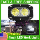1PC 4" 18W Led Work Light Bar Spot Beam Offroad Driving Fog Lamp Atv Suv. Fixed Price $38.91.