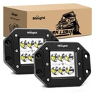 Nilight 4.8 Inch 18W Flush Mount Spot Led Work Lights (pair). Fixed Price $23.99.
