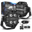 Maxpeedingrods Led Driving Light Pods 5" Inch 212W Spot Beam&side Shooter Drl. Fixed Price $148.99.