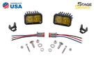 Diode Dynamics C2 1.0 Yellow Sport Led Pod Pair Combo Optic W/amber Backlighting. Fixed Price $186.96.