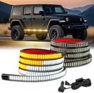 Nilight 2PCS 70 Inch Emergency Strobe Strip 1125 Led Running Board. Fixed Price $74.07.