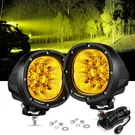 Auxbeam 4INCH Offroad Lights Amber Led Pods Auxiliary Work Bar For Polaris. Fixed Price $734.99.