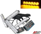 Warning Hazard Emergency Amber Front Rear Grille Strobe Flash 24 Led Light Kit. Fixed Price $67.36.