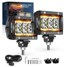 Mictuning 4" Inch Led Pods Work Light Bar Spot Beam Driving Offoad Suv Atv Truck. Fixed Price $67.63.