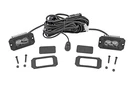 Rough Country 3"X1.75" Sae Led Fog Lights Flush Mount Pair White - 70908. Fixed Price $129.95.
