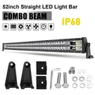 32" 42" 52" 5D Lens Curved Stright Led Light Bar Spot Flood Combo Offroad Truck. Fixed Price $135.89.
