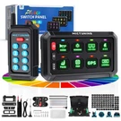 Mictuning Wireless Rgb 8-GANG Switch Panel Led Control Box With Remote. Fixed Price $123.11.