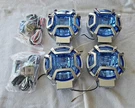 2 Sets Blazer High Performance Auxiliary Bright Light DF3619, Size 5-INCH. Fixed Price $25.00.