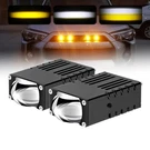 Led Headlight Bumper Projector Lens Driving Car Grille Motor Spotlights. Fixed Price $36.90.
