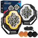Mictuning 5" 70W Offroad Side Shooter Led Pods Amber Drl 2 Modes & Light Covers. Fixed Price $165.21.