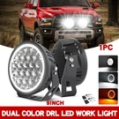 Colight 9INCH Round Led Work White Amber Drl Combo Driving Fog Lamp 1PC. Fixed Price $103.49.