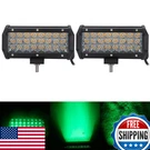 Auxmotec Green Led Off-road Light Bar 36W 7-INCH Spot Driving Work Pods. Fixed Price $53.68.