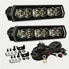 6 Inch Led Bar, Ychow-tech 2PCS 120W Spot Beam Pods Fog Lights Slim.... Fixed Price $62.01.