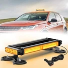 Nilight 14.5" Amber Cob Led Strobe Rooftop Flashing Beacon Bar Wiring Kits. Fixed Price $59.99.
