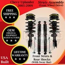 Monroe Oem Front Strut W/ Sway Bar & Rear Shock For 2005-2009 Chevy Uplander 2WD. Fixed Price $428.71.