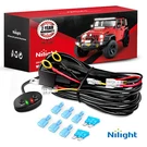 Wiring Harness Kit 16AWG For Dual Color Led Light Bar & 12V Relay 15A Blade Fuse. Fixed Price $21.99.