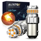 2* Led Auxito 1157NA 2357 Amber 2057 3000K Turn Signal Light Bulb 7528. Fixed Price $12.99.