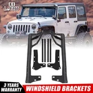 For 07-18 Jk Jeep Wrangler 50/52" Windshield A-pillar Light Bar Mount Brackets. Fixed Price $64.29.