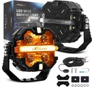 Maxpeedingrods Amber Led Pods Off Road Spot 160W 19200LM Lights Bar 7 Rgb. Fixed Price $392.94.