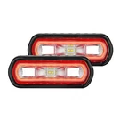 Rigid-industries Surface Mount Led Spreader Sr-l Series W/ Red Halo Pair. Fixed Price $350.59.