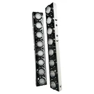 16 Flat Amber Front Air Cleaner Led Light Bar With Bracket For Peterbilt Trucks. Fixed Price $146.42.