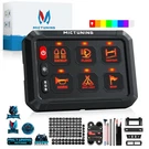 Mictuning P1S Rgb 6 Gang Switch Panel Led Toggle Momentary Strobe Pulsed. Fixed Price $83.99.