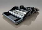 Whelen Justice - Black Center Base With Side Dome Gaskets P/n 84696. Fixed Price $54.00.